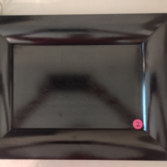 Bauscher Black Rectangular Chargers Restaurant Quality Charcuterie - Picture 4 of 14